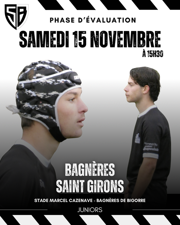 Prochain match Espoirs Stade Bagnerais