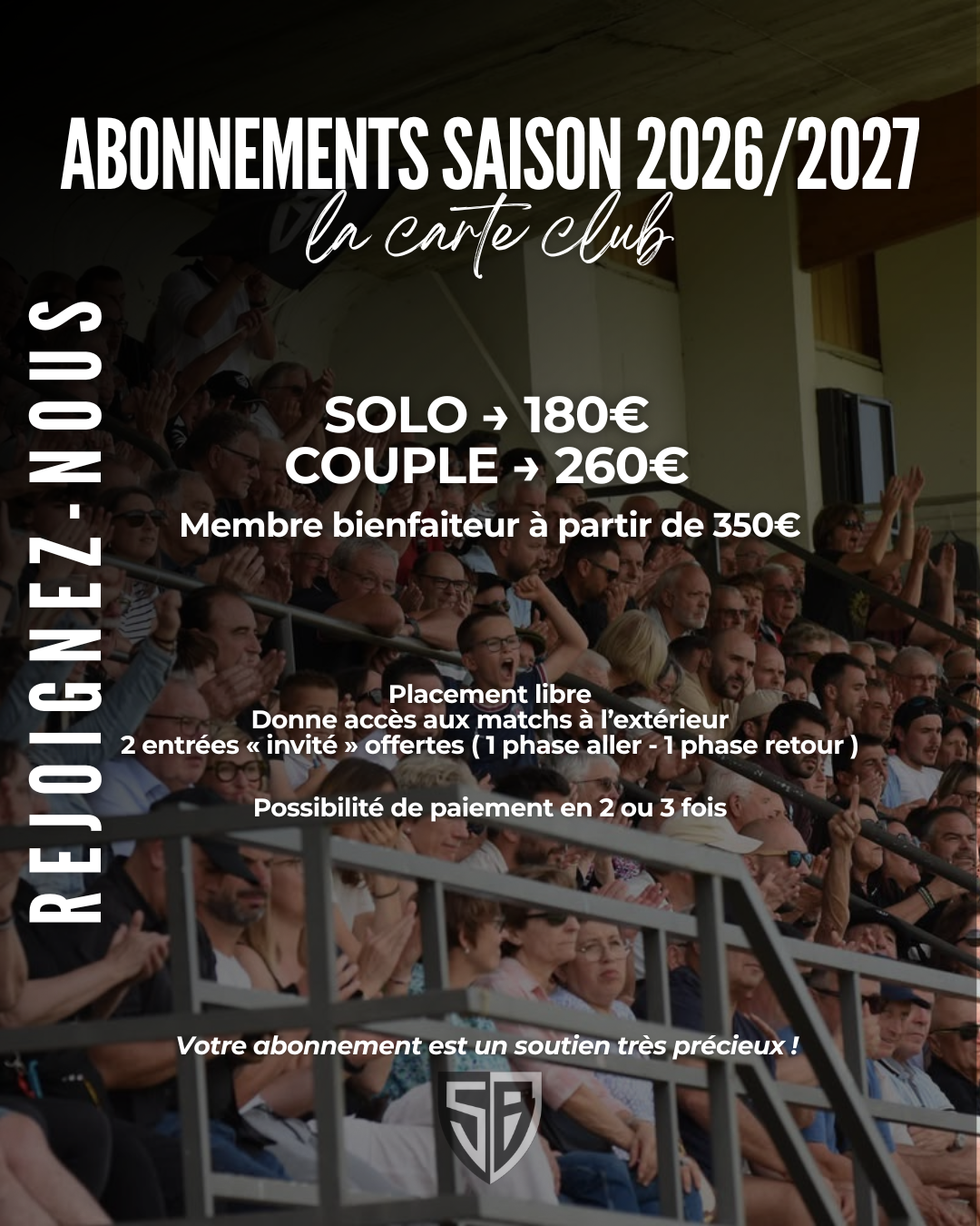 Abonnements saison 2026-2027 - Stade Bagnerais